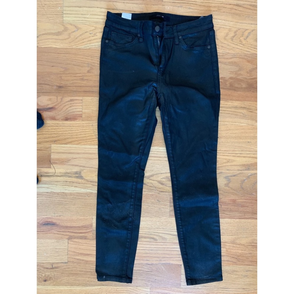 Joes jeans coated black denim 28x30